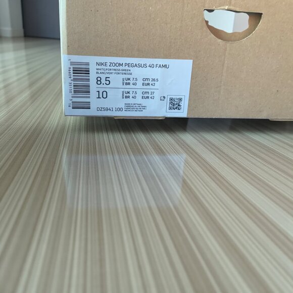 Nike Florida A&M University Rattlers Zoom Pegasus 40 Running Shoe - Unisex - Picture 2 of 11